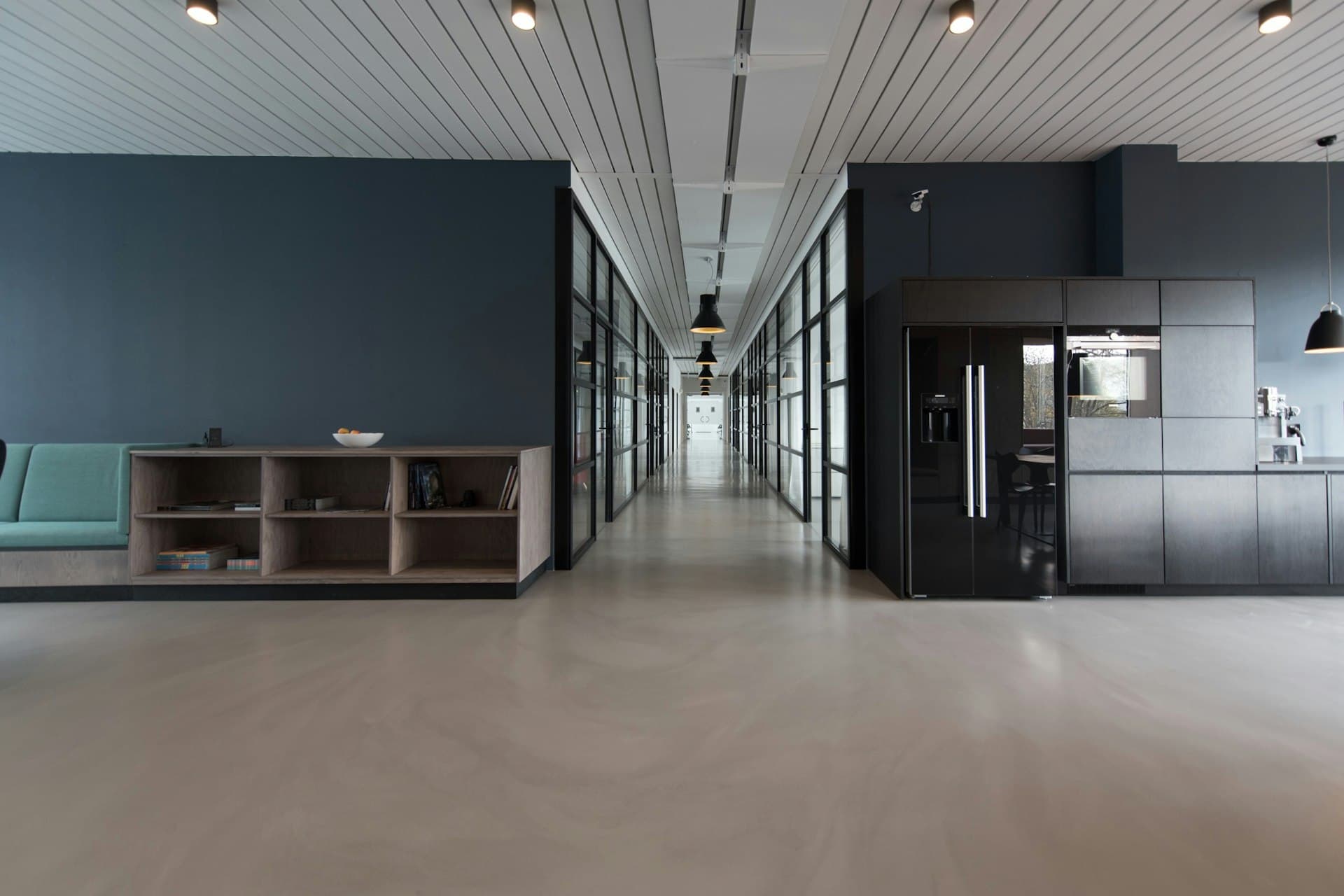 Moderne, professionele bedrijfsomgeving
